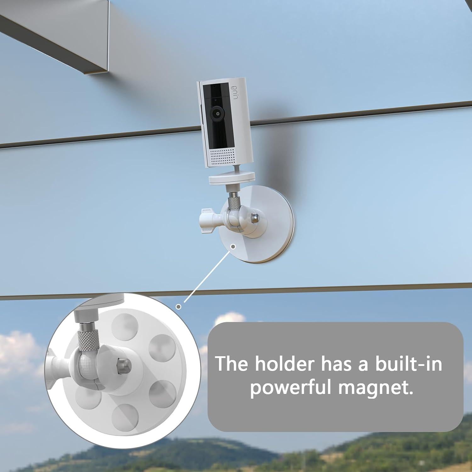 Soporte Magnético para Cámara Interior Ring 2da Gen - Blanco