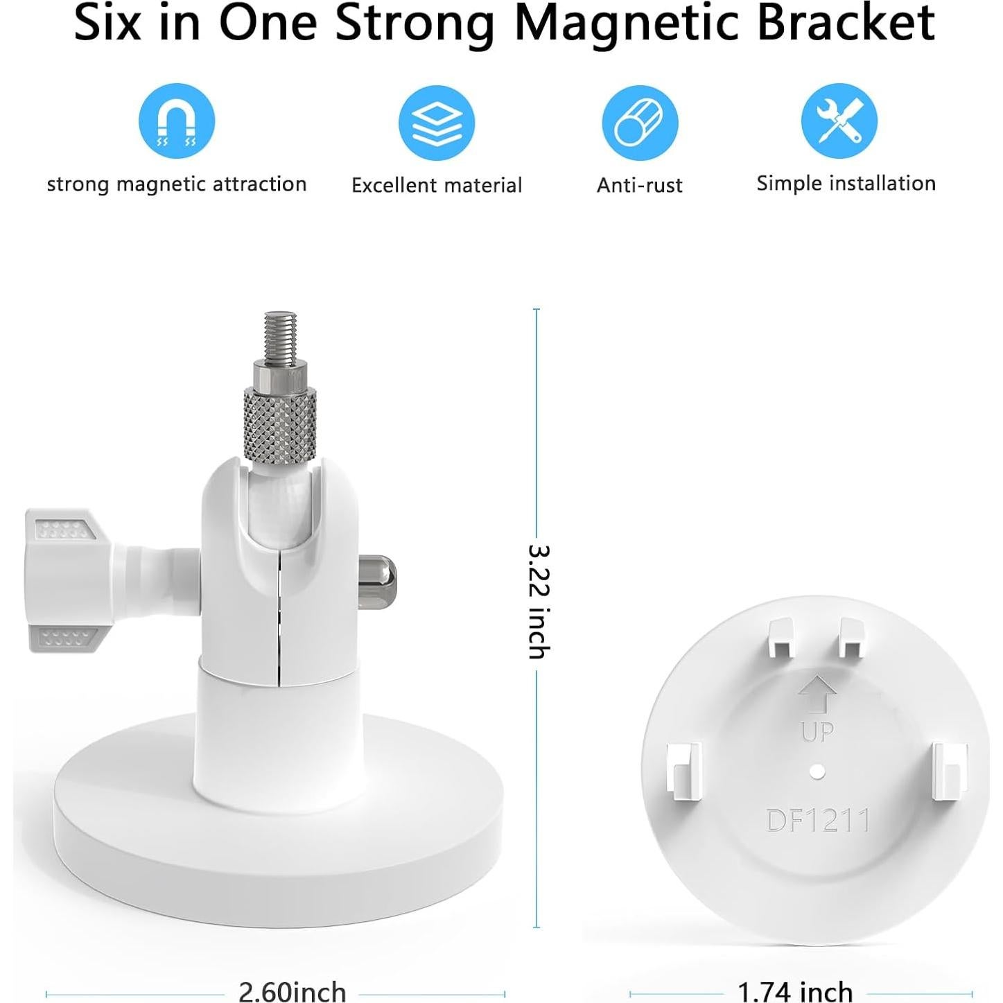 Soporte Magnético para Cámara Interior Ring 2da Gen - Blanco