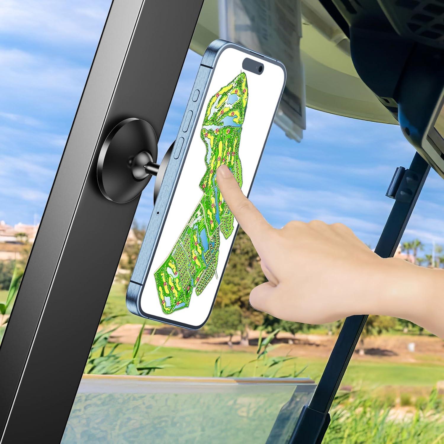 Soporte Magnético para Teléfono de Carro de Golf Coolpow - iPhone 16/15/14/13/12