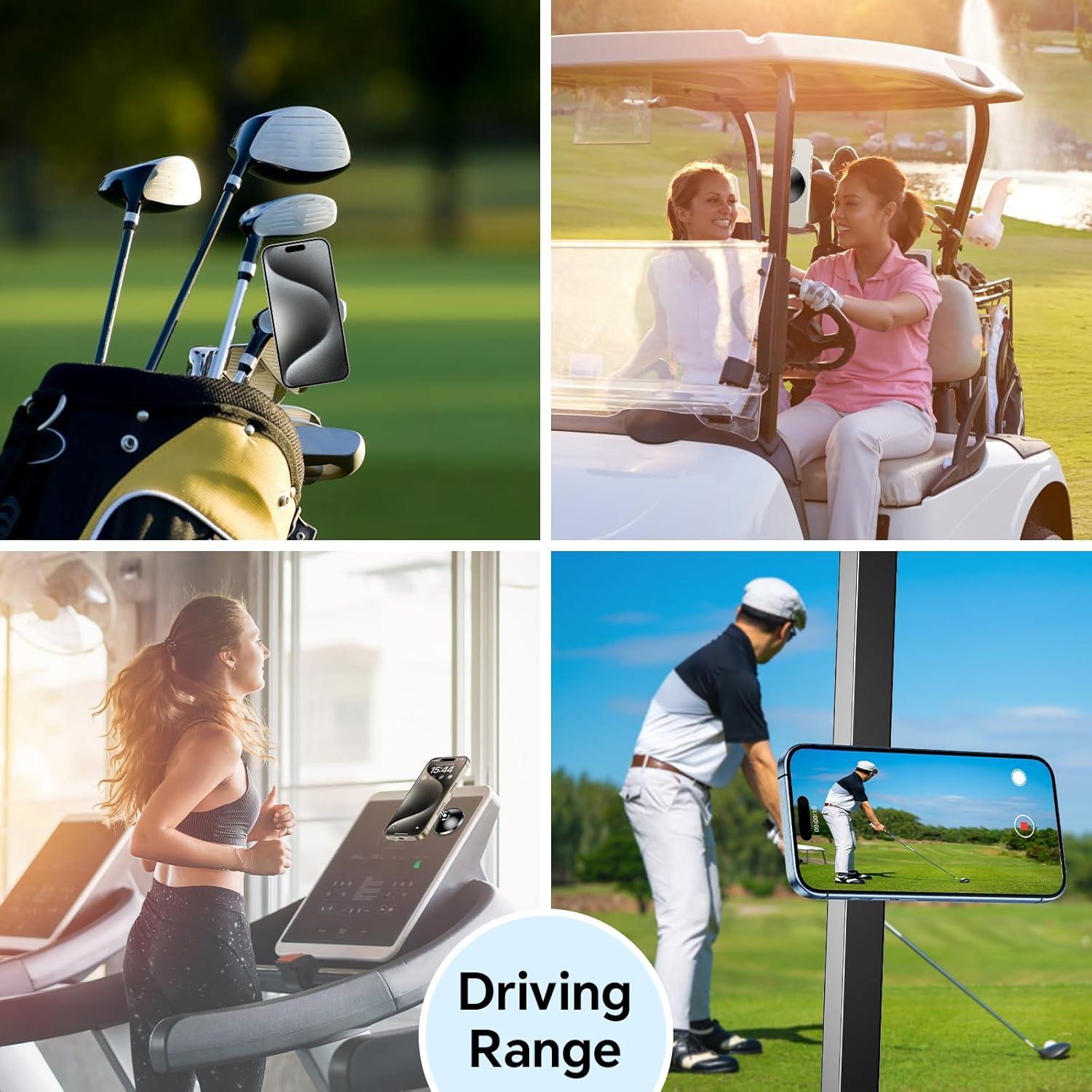 Soporte Magnético para Teléfono de Carro de Golf Coolpow - iPhone 16/15/14/13/12