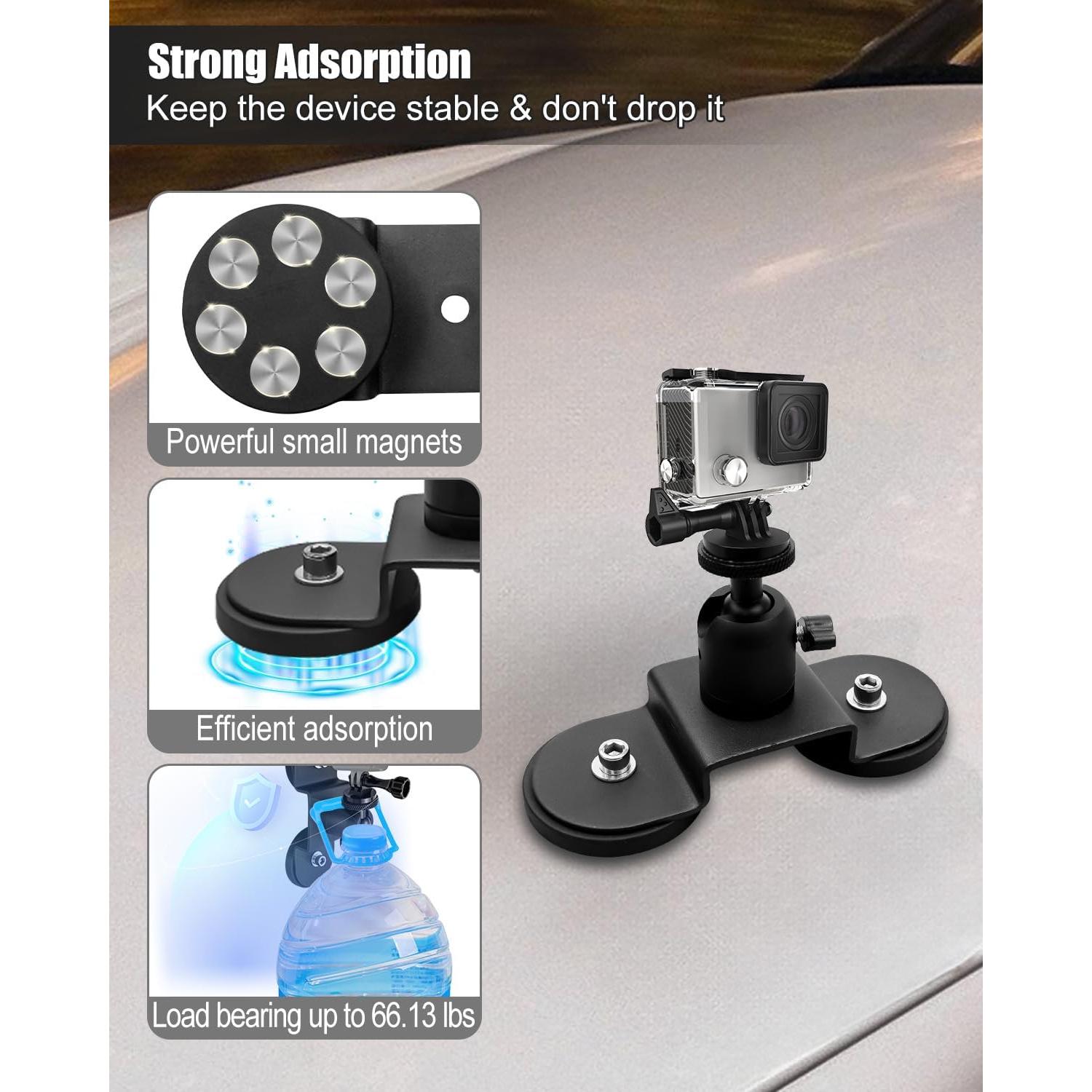 Soporte Magnético para Cámara TakemyParts 360° para GoPro