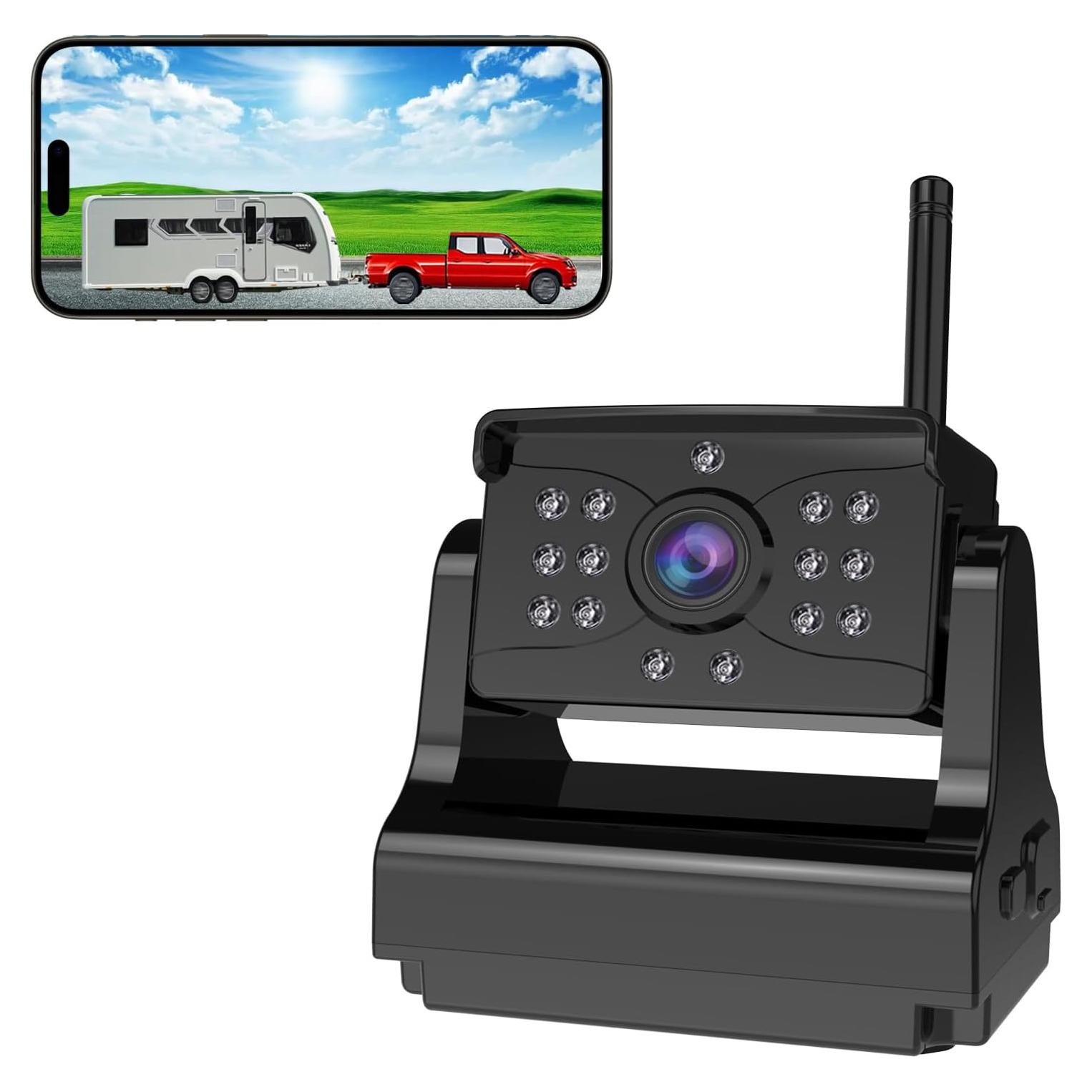 Cámara de Respaldo Inalámbrica HMSp 9600mAh con Wifi 5G