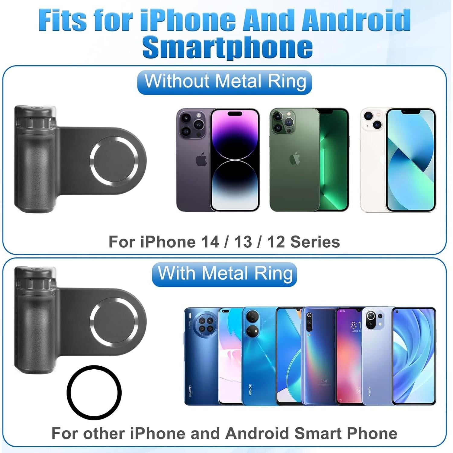 Soporte de Cámara Magnético Bluetooth YW-85A - 11.99x4.52cm