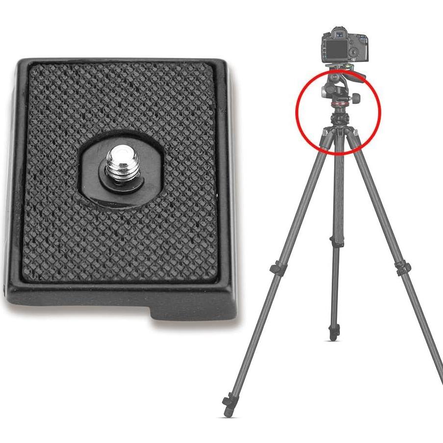 Placa de liberación rápida Serounder 1/4" para trípode de cámara