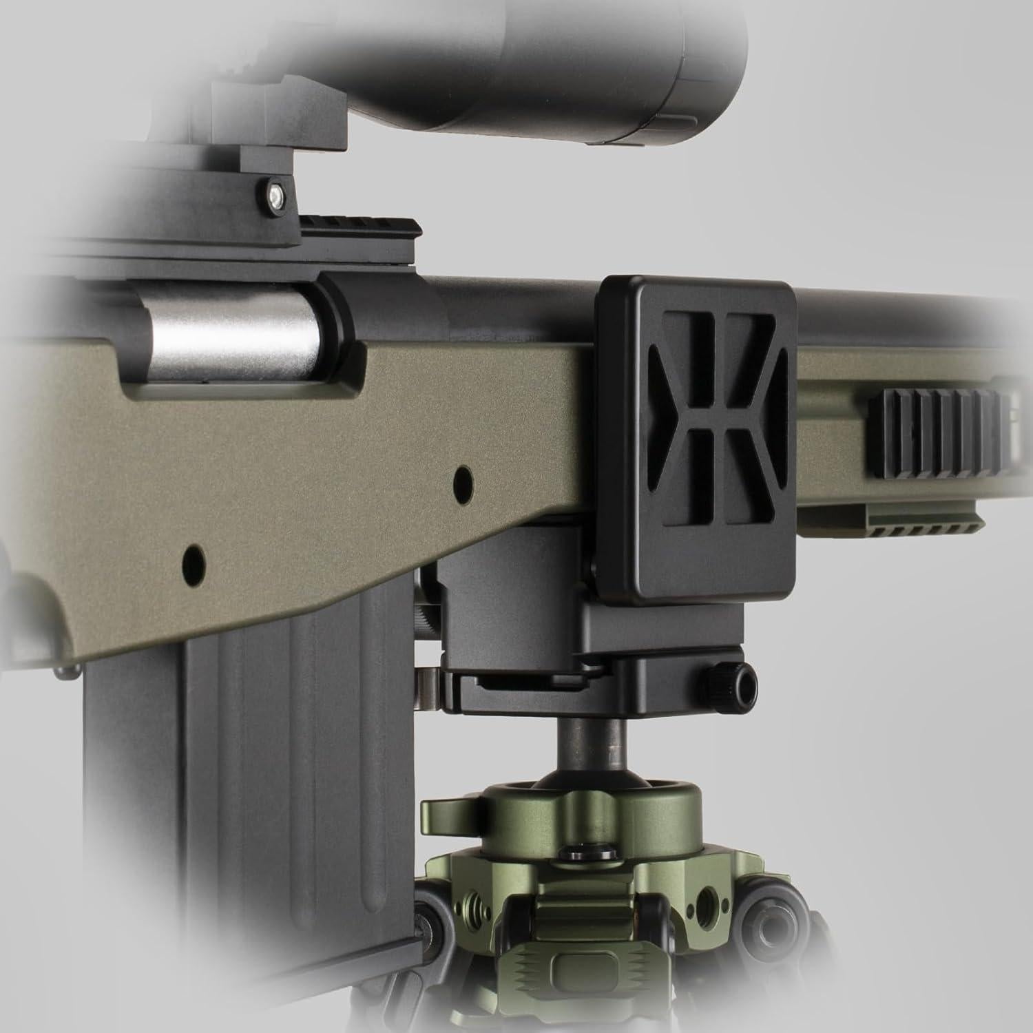 Soporte de trípode Zelnoox GS-3 con liberación rápida Arca-Swiss