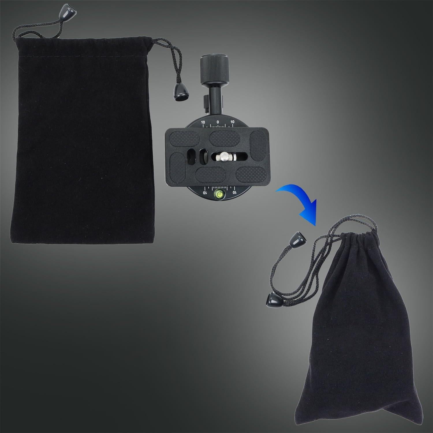 Adaptador de Montaje Rápido SIOTI PU70 para Trípode 10kg