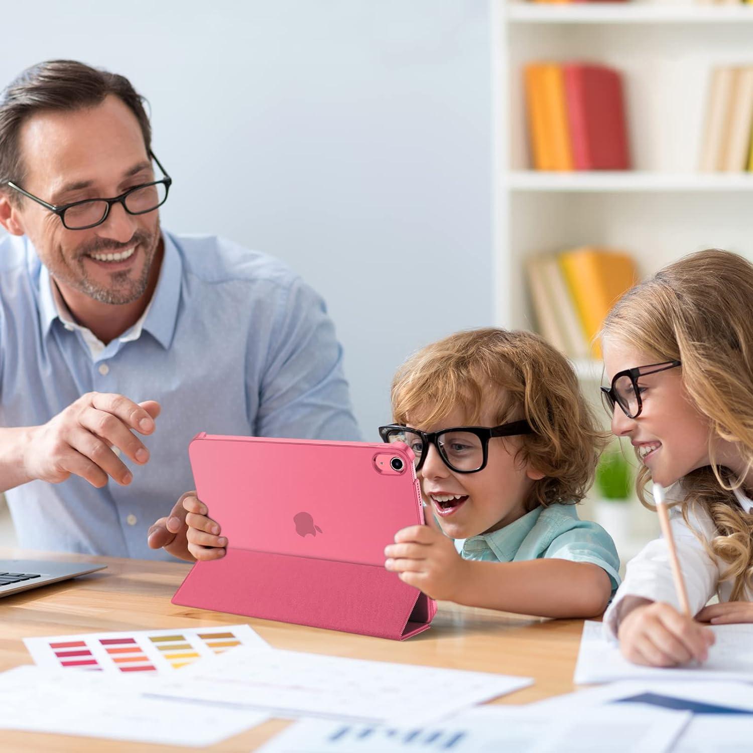 Funda ProCase para iPad 11" y 10.9" Rosa Delgado