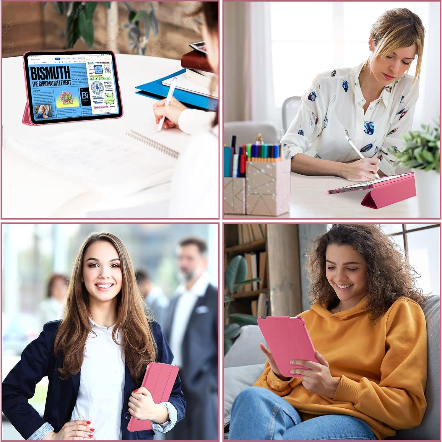 Funda ProCase para iPad 11" y 10.9" Rosa Delgado