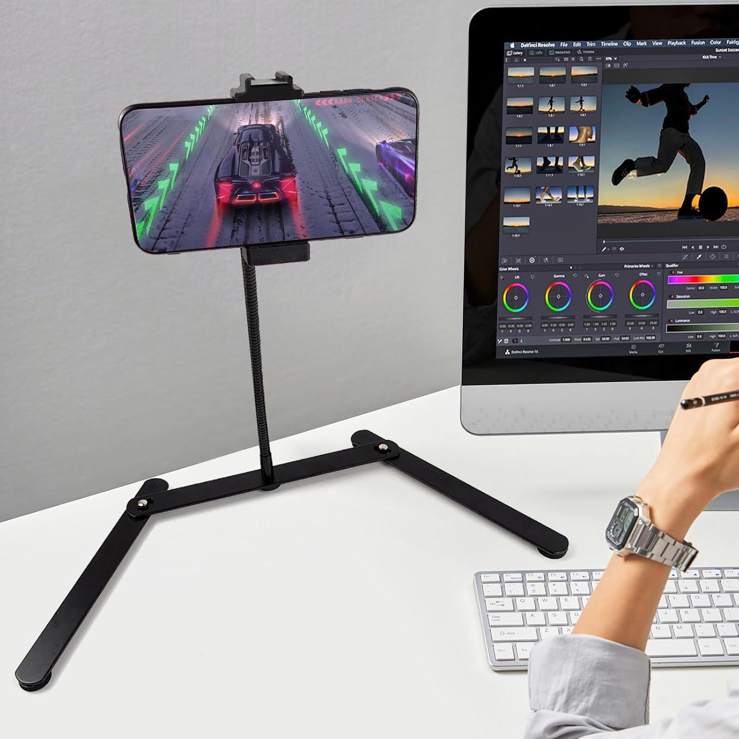 Soporte para Teléfono Celular KAVAVO ZJ01 Ajustable 0.75kg