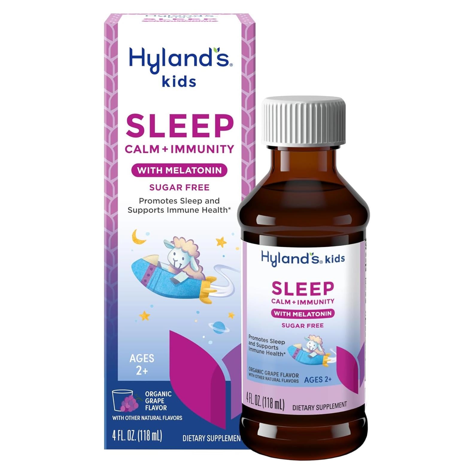 Hyland's Kids Sleep Calm Melatonina 118 ml - Sin Azúcar