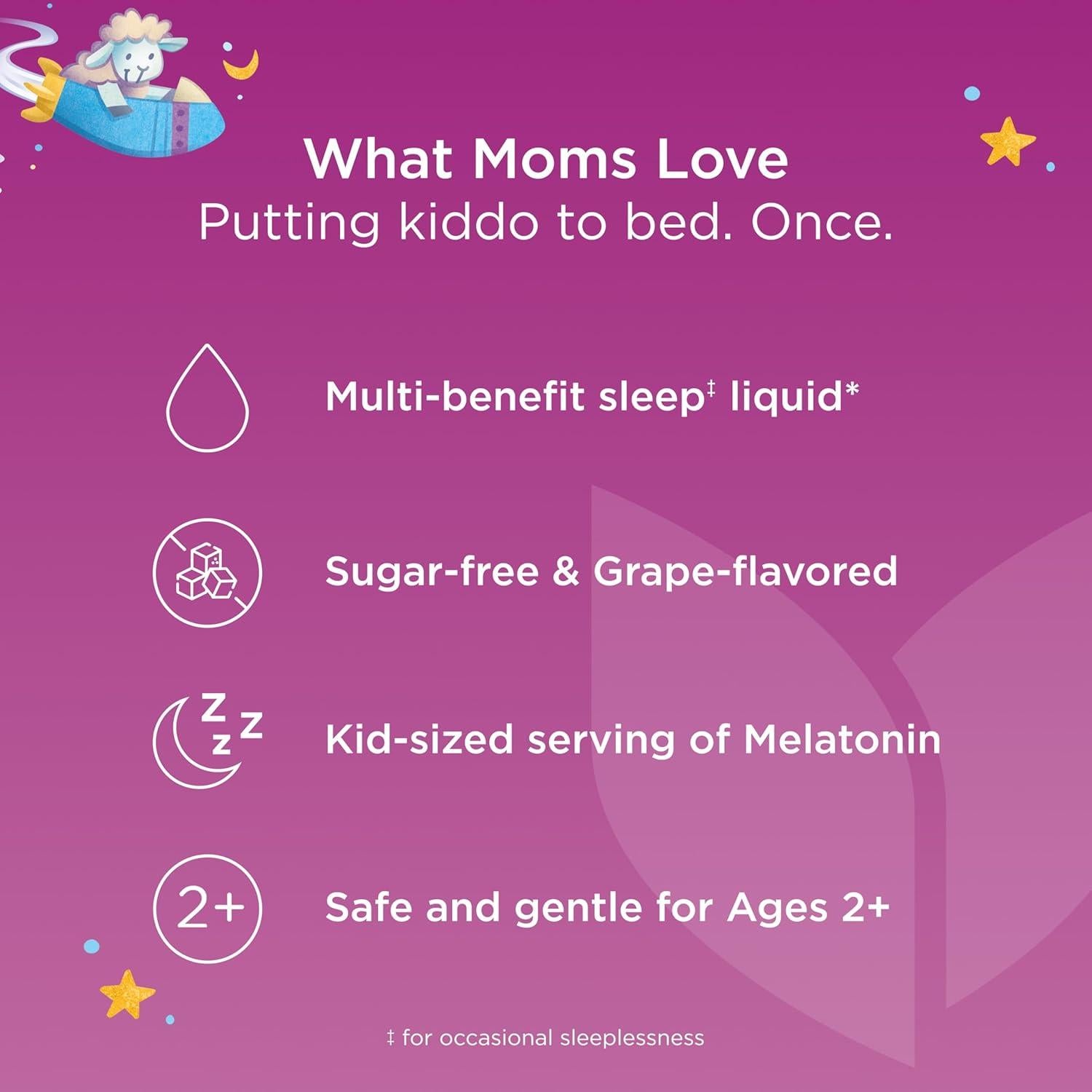 Hyland's Kids Sleep Calm Melatonina 118 ml - Sin Azúcar