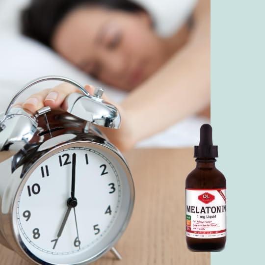 Melatonina Líquida Olympian Labs 1mg 60ml Sin Alcohol