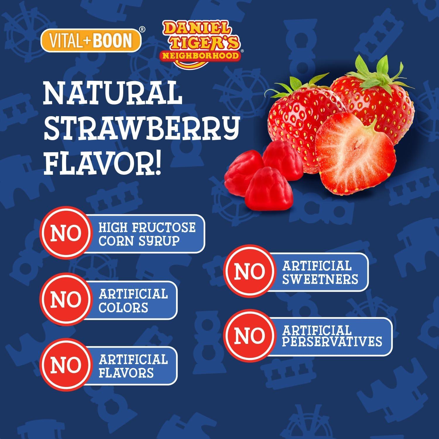 Gominolas de Melatonina Daniel Tiger 60 Unidades Veganas