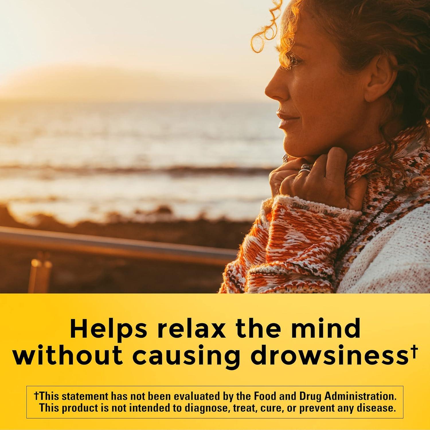 Nature Made L-Teanina Masticable 200mg - 50 Tabletas para Estrés