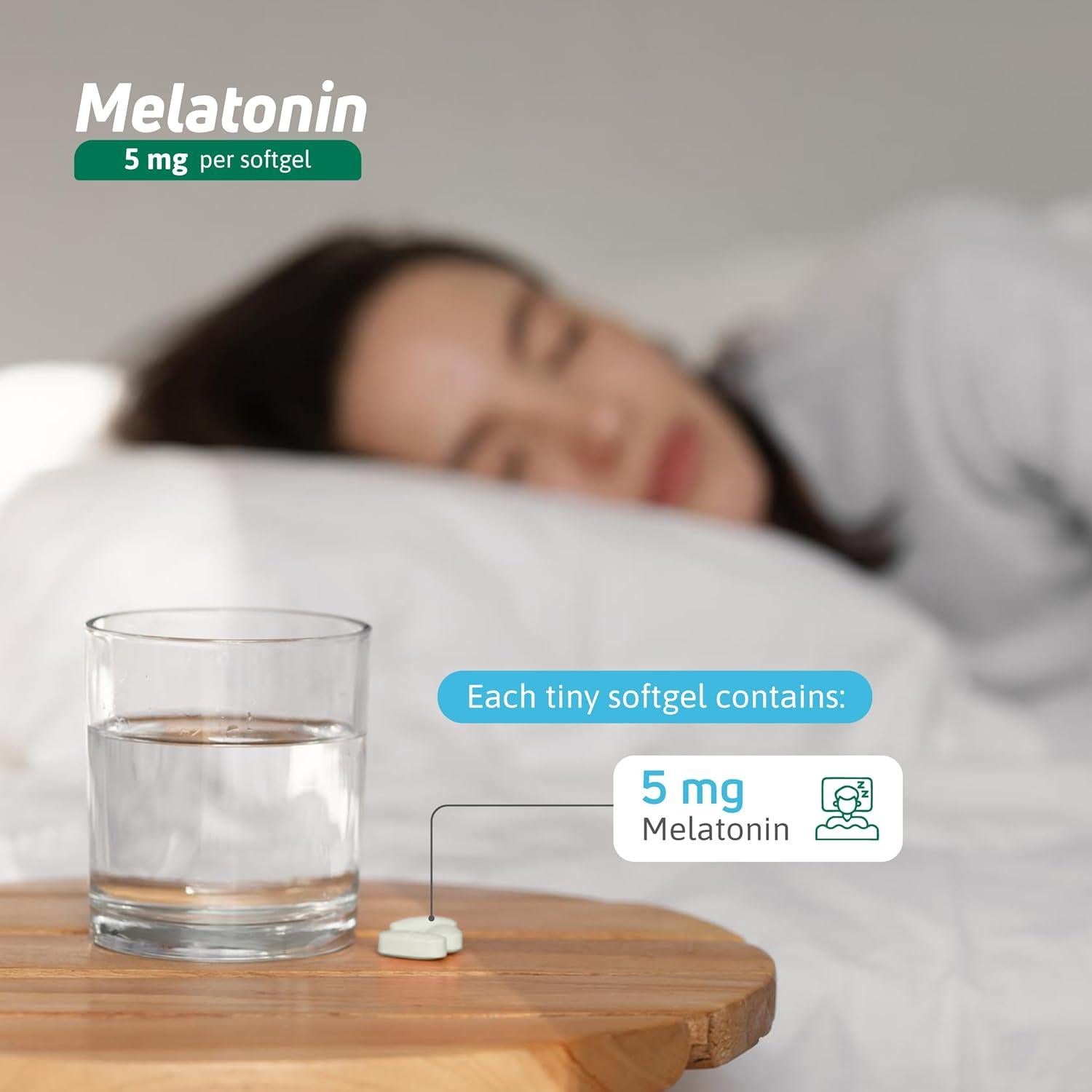 Melatonina 5mg Gelatinas Blandas Nutra - 120 Porciones