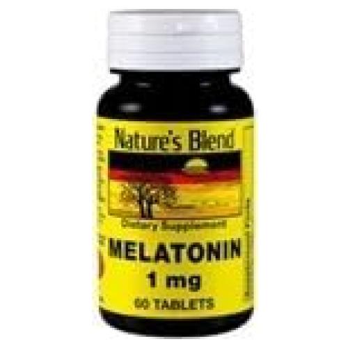 Melatonina 1 mg Mezcla de la Naturaleza 60 Tabletas