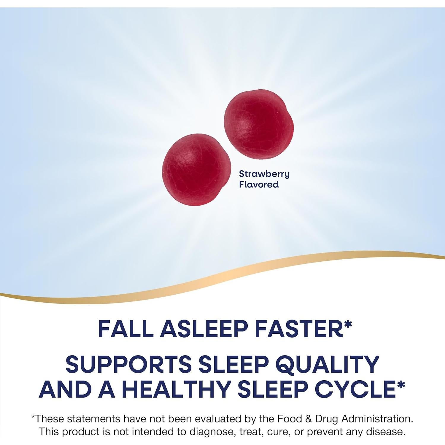 Gomitas de Melatonina Nature's Way 5 mg Sabor Fresa 120 Unidades