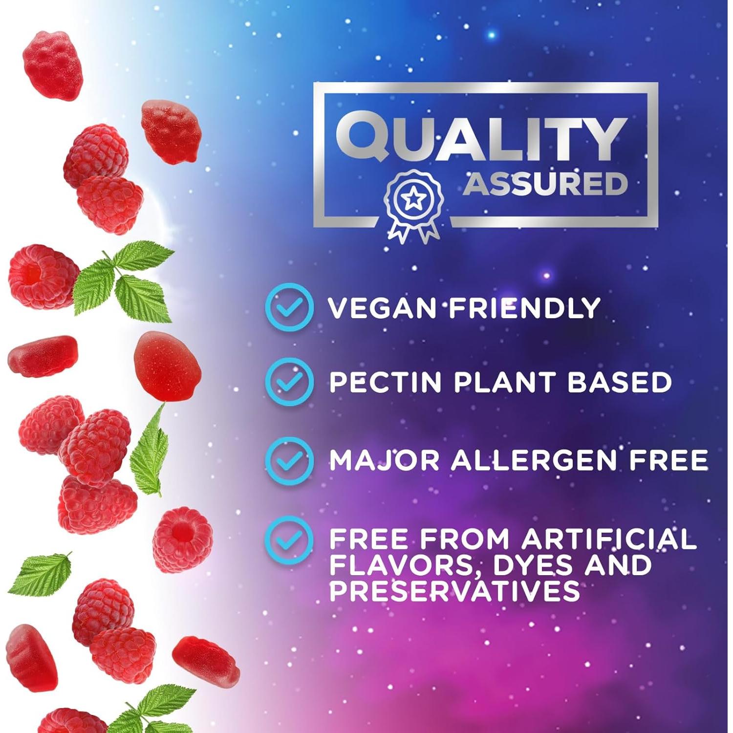 Gomitas de Melatonina Nature's Nutrition 12 mg - 120 Unidades