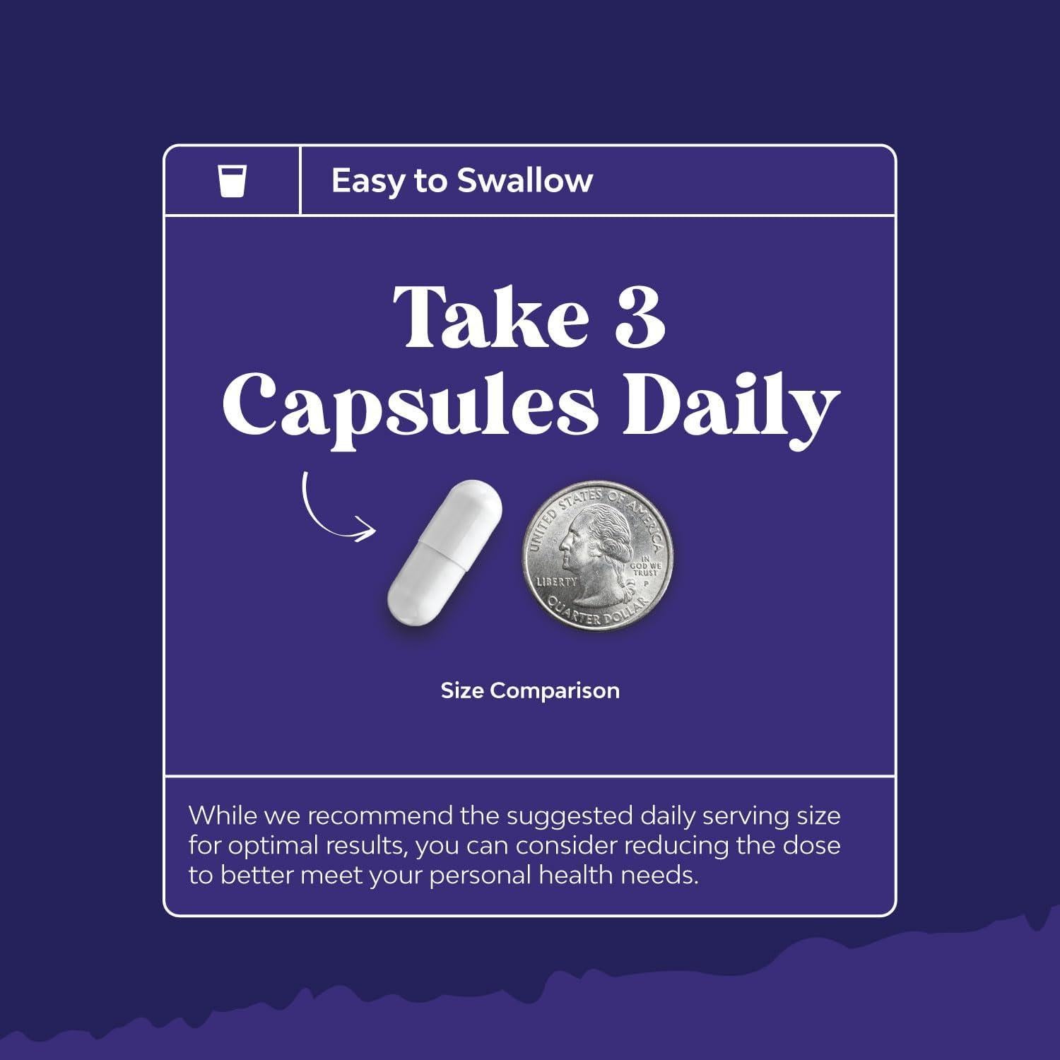 Suplemento de Magnesio Natures Craft 90 Cápsulas - Apoyo Sueño