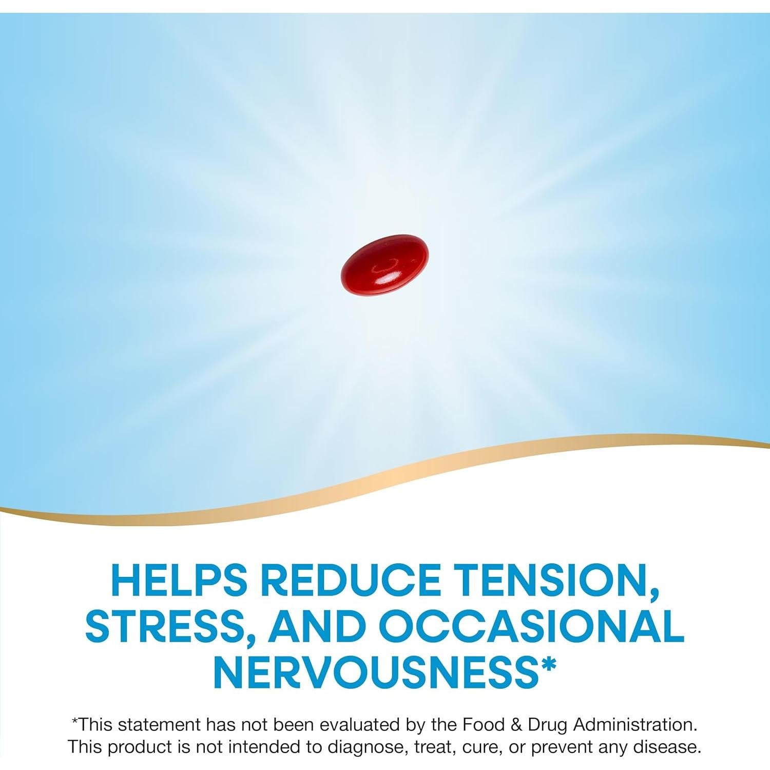 CalmAid Nature's Way 90 Gelatinas Blandas Antiestrés Lavanda