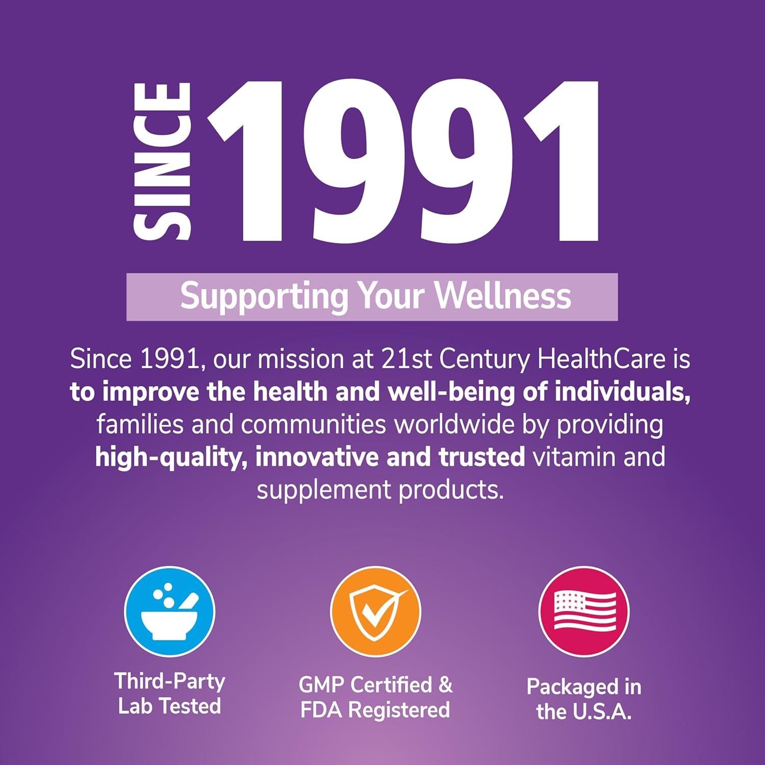 Tabletas de Melatonina 21st Century 3 mg 200 unidades