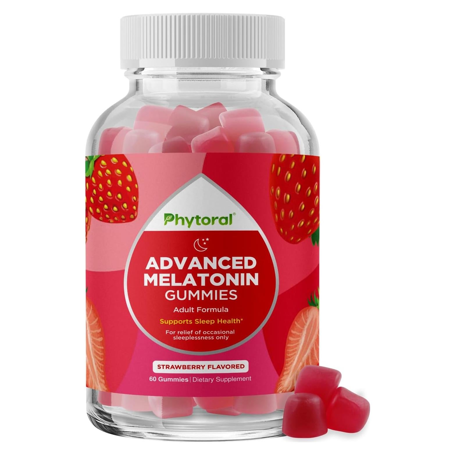 Gummies de Melatonina 5mg Phytoral - Suplemento para Dormir