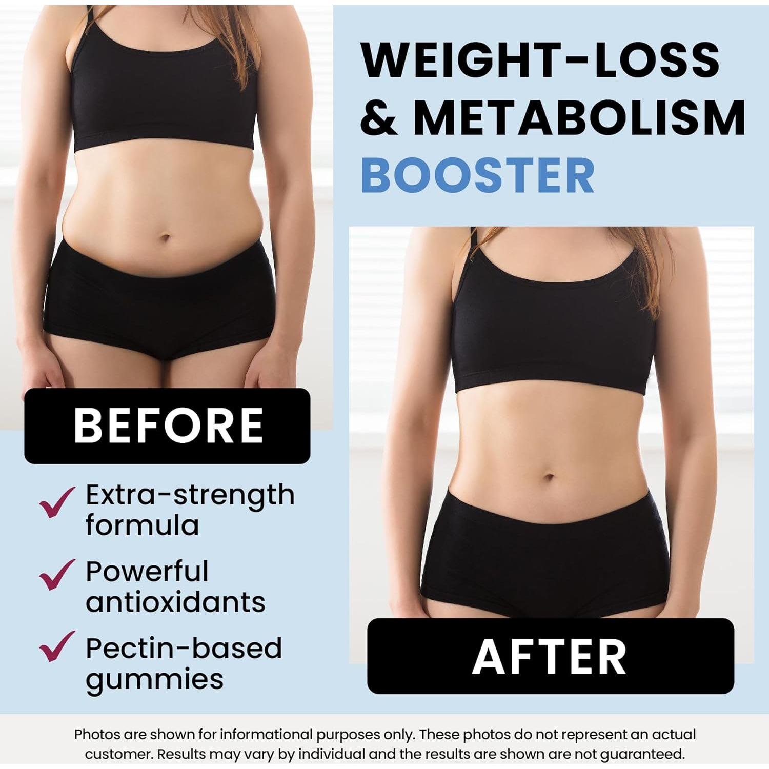 Gomitas quemadoras de grasa nocturna Nobi Nutrition 60 unidades