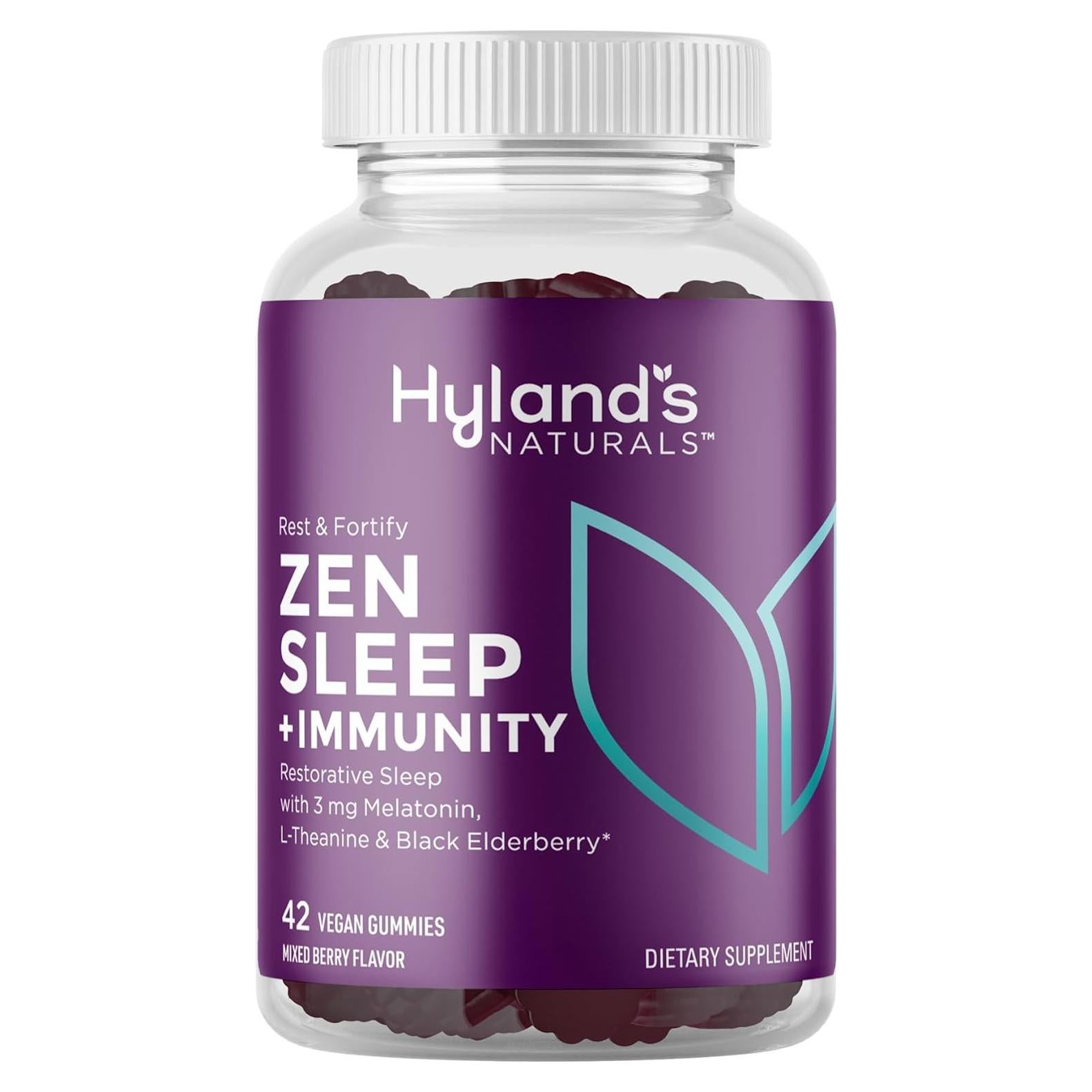 Gominolas Veganas Hyland's 42 Unidades Sueño y Inmunidad