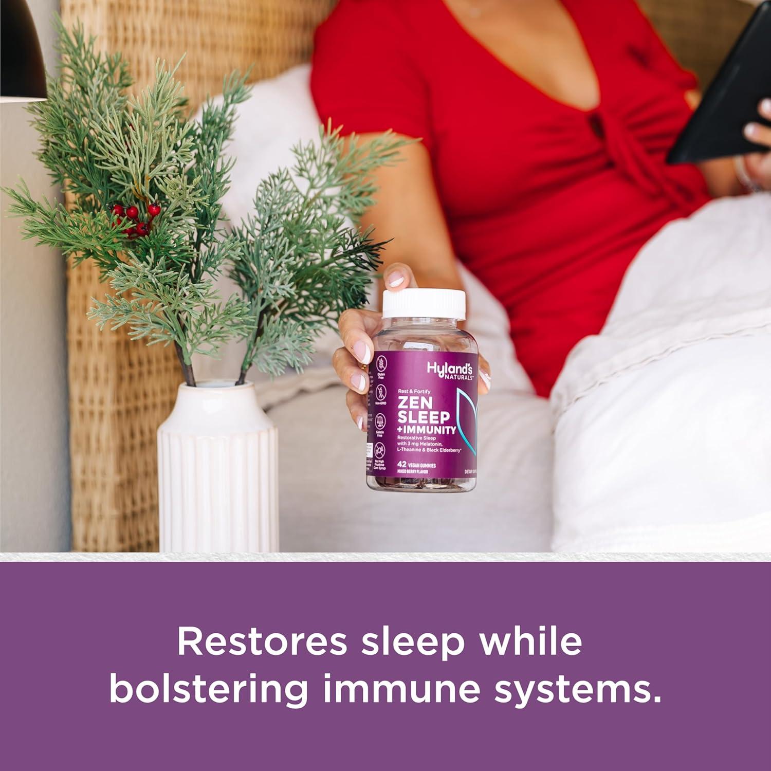 Gominolas Veganas Hyland's 42 Unidades Sueño y Inmunidad