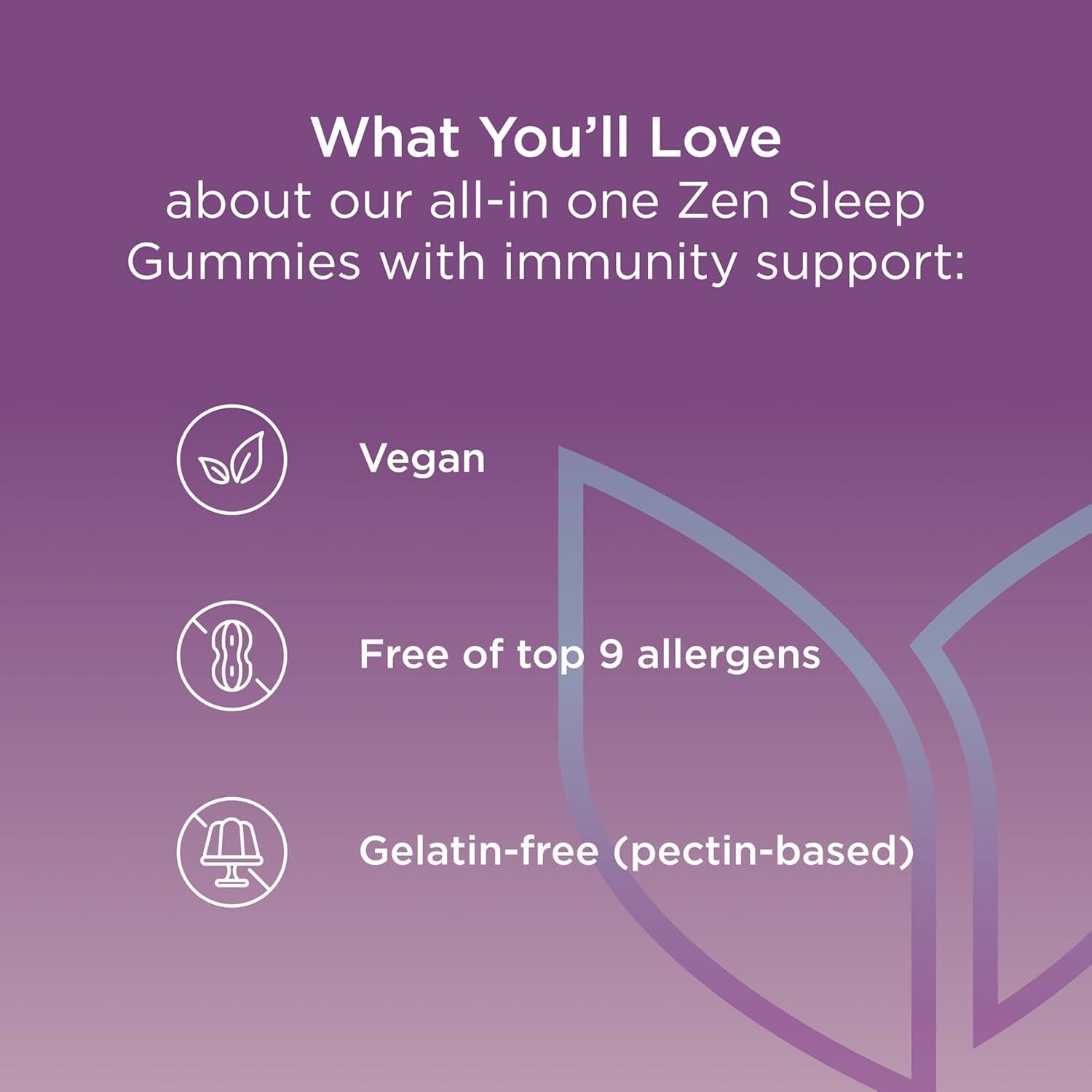 Gominolas Veganas Hyland's 42 Unidades Sueño y Inmunidad