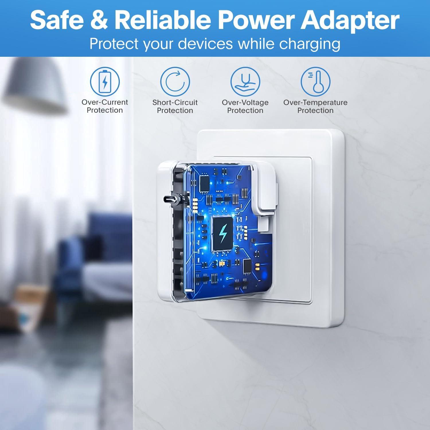 Cargador USB C 118W Sunveza para MacBook Pro/Air