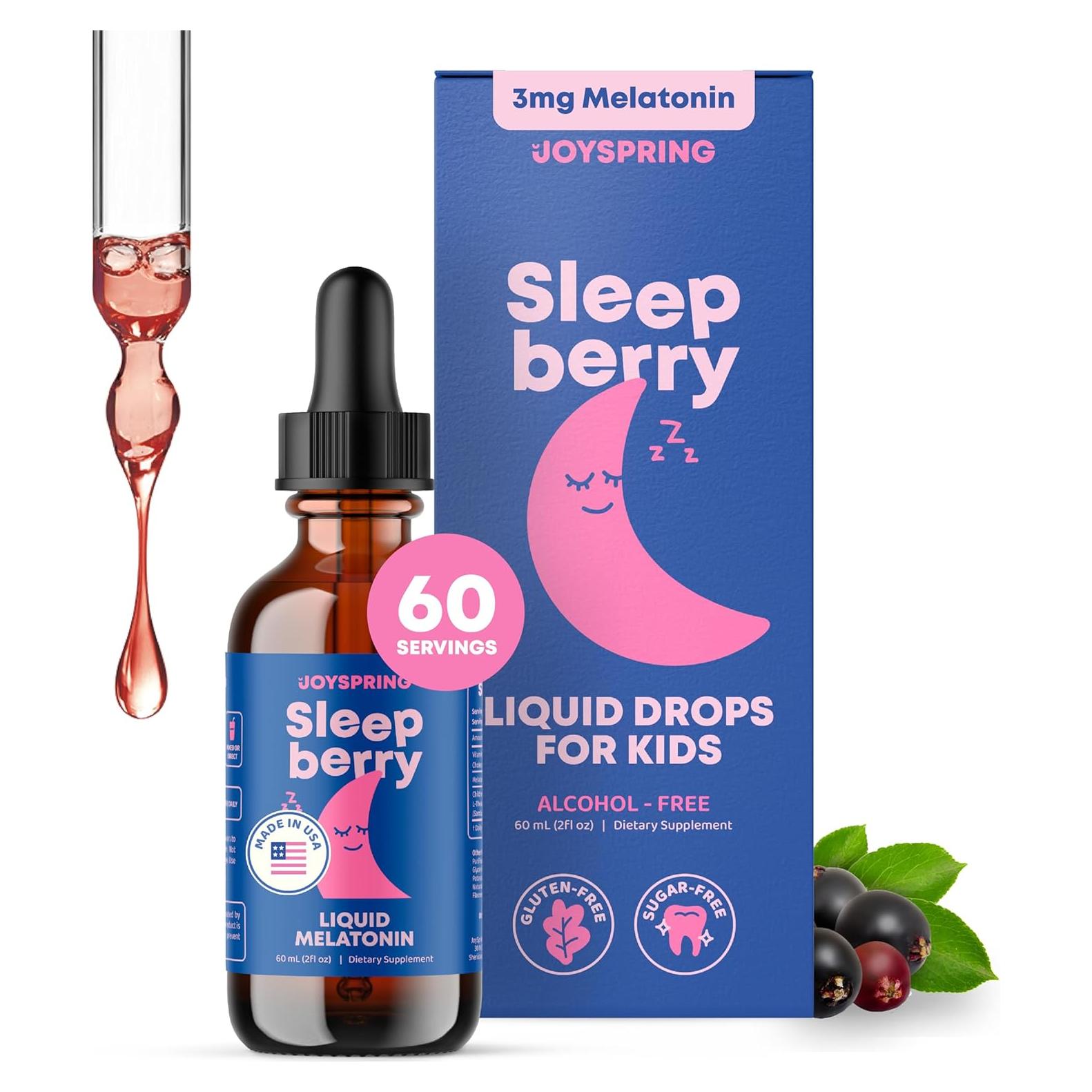 Gotas de Melatonina para Niños JoySpring Sleepberry 59 ml