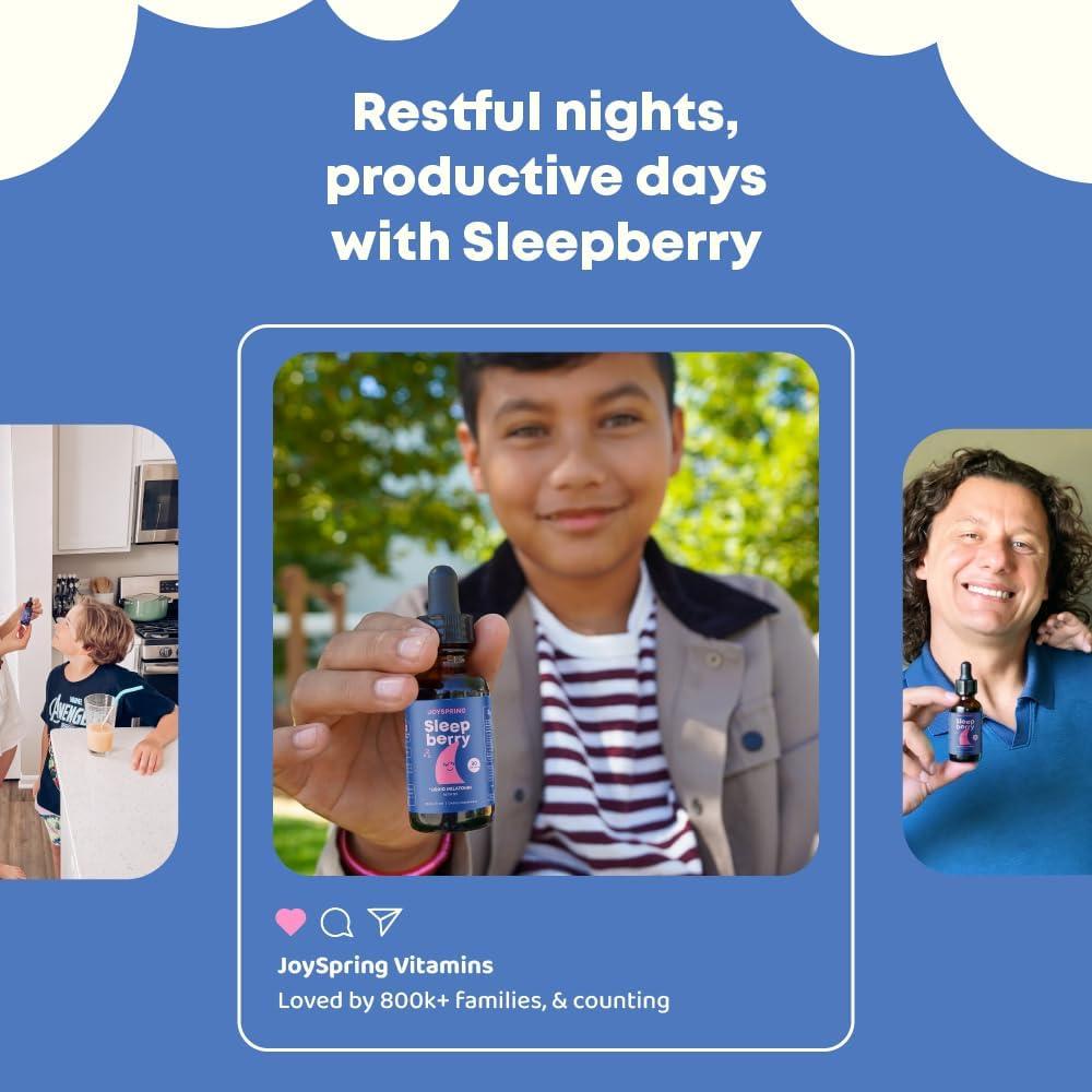 Gotas de Melatonina para Niños JoySpring Sleepberry 59 ml