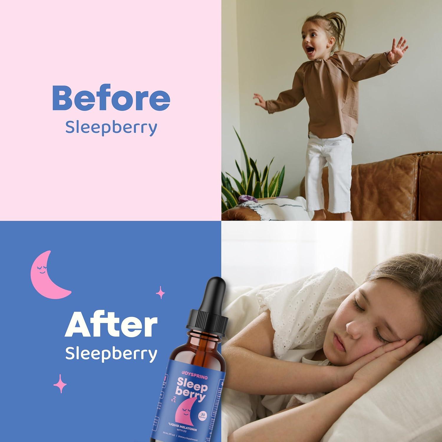 Gotas de Melatonina para Niños JoySpring Sleepberry 59 ml