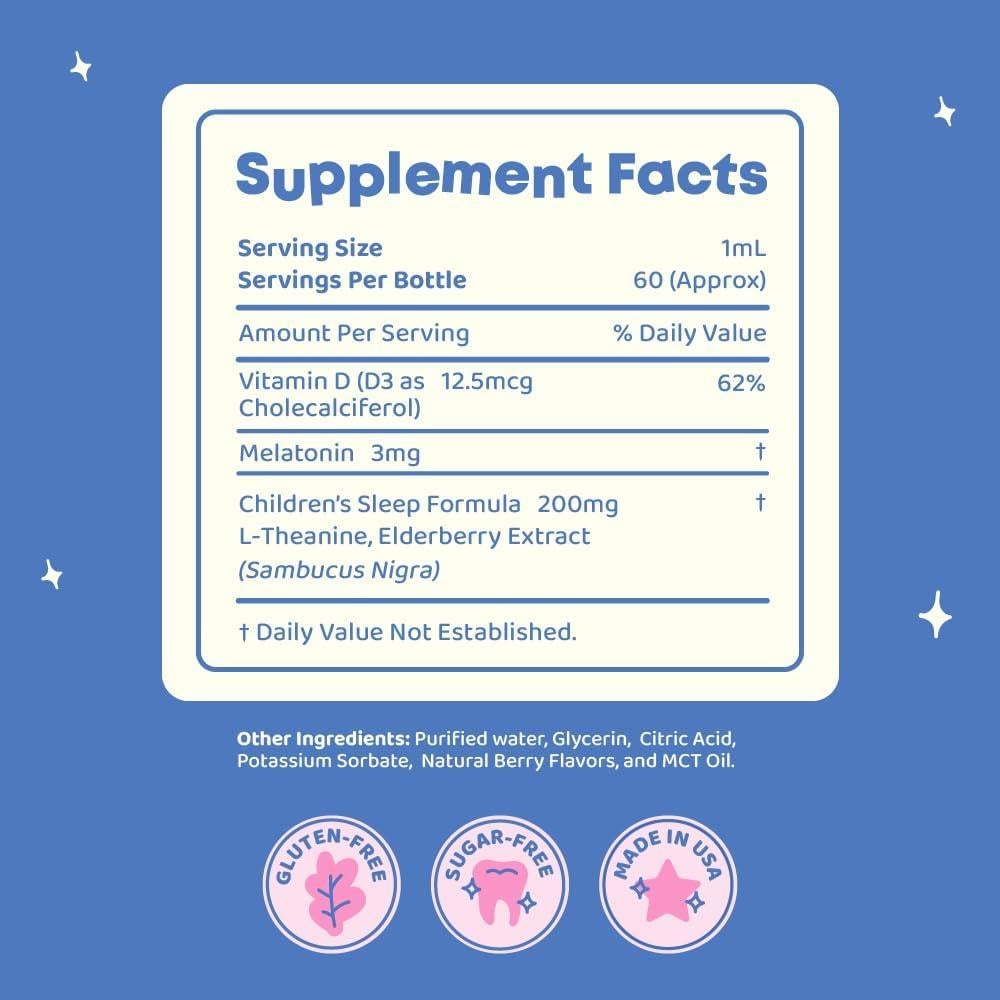 Gotas de Melatonina para Niños JoySpring Sleepberry 59 ml