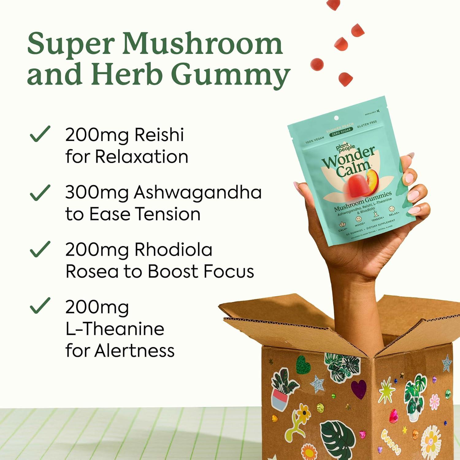 Gominolas Calmantes Plant People con Ashwagandha 60 Unidades