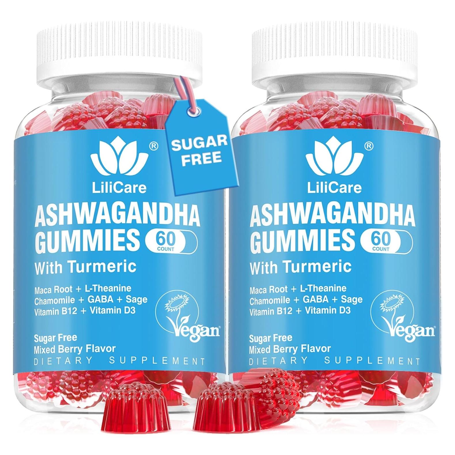 Gomitas de Ashwagandha EnvyDeal 2000mg Veganas 120 Unidades