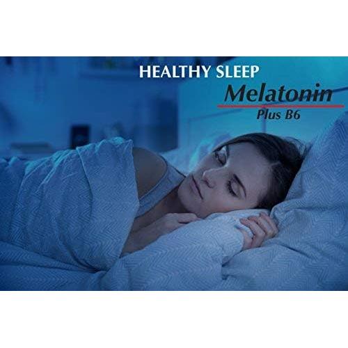 Suplemento de Melatonina Plus B-6 Alfa Vitamins 5mg - 60 Cápsulas
