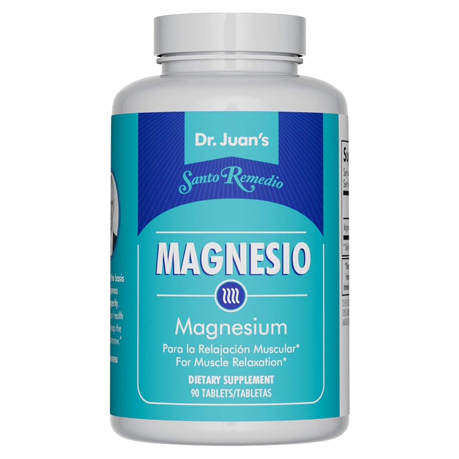 Suplemento Dietético Santo Remedio Magnesio 300 mg 90 Tabletas