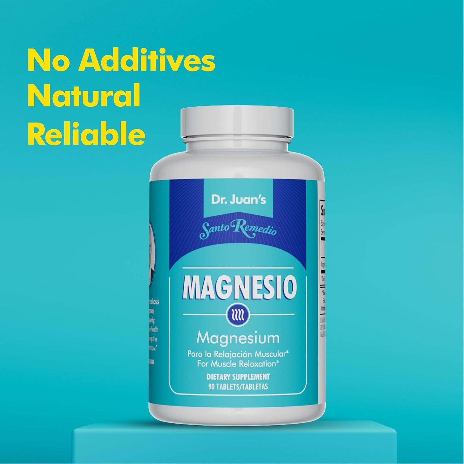 Suplemento Dietético Santo Remedio Magnesio 300 mg 90 Tabletas