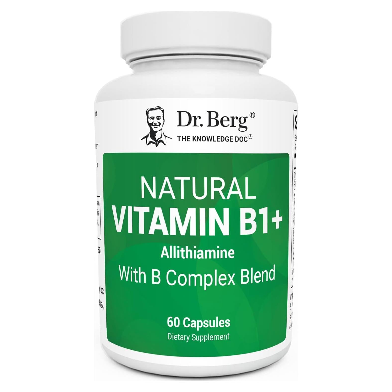 Suplemento Complejo de Vitaminas B Dr. Berg - 60 Cápsulas