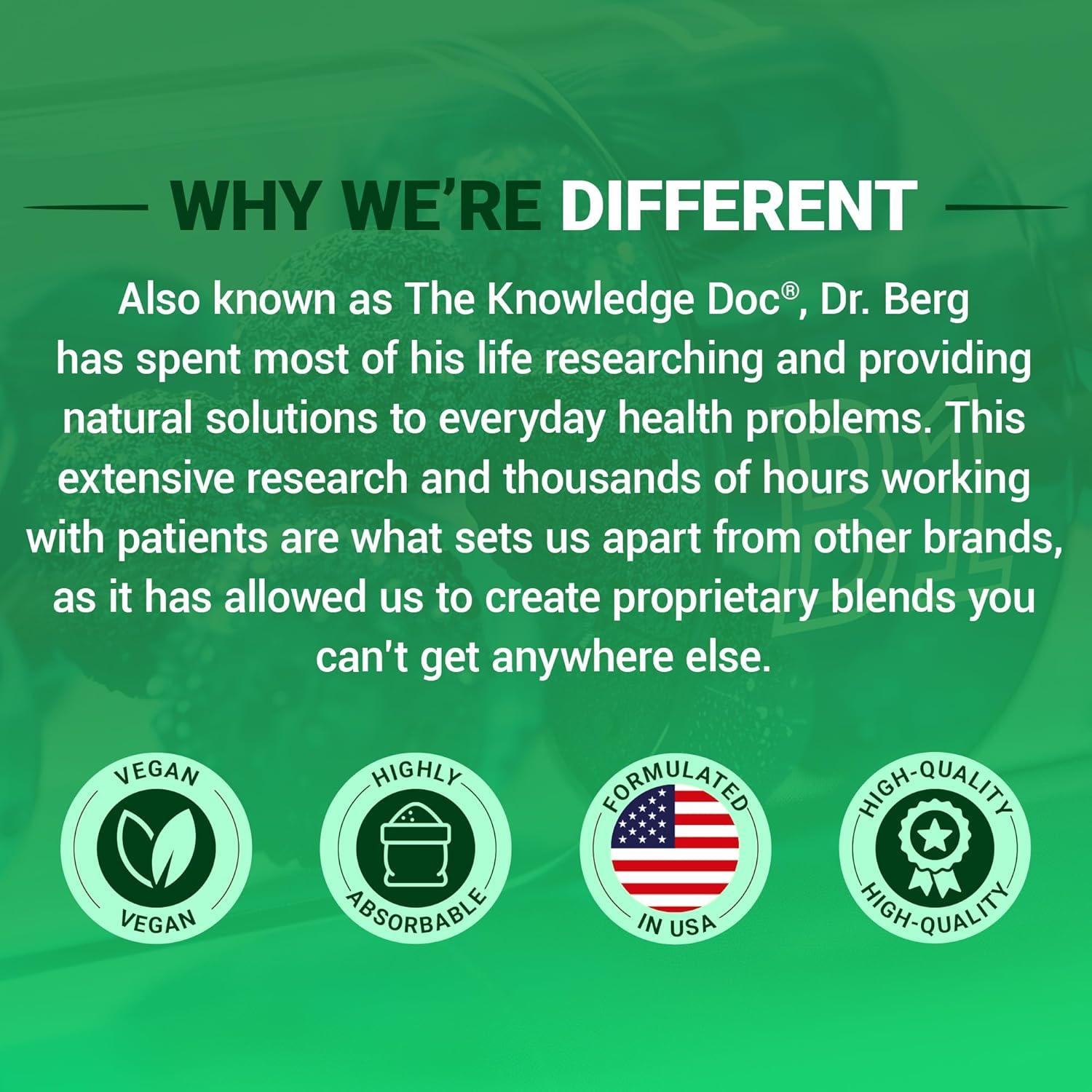 Suplemento Complejo de Vitaminas B Dr. Berg - 60 Cápsulas