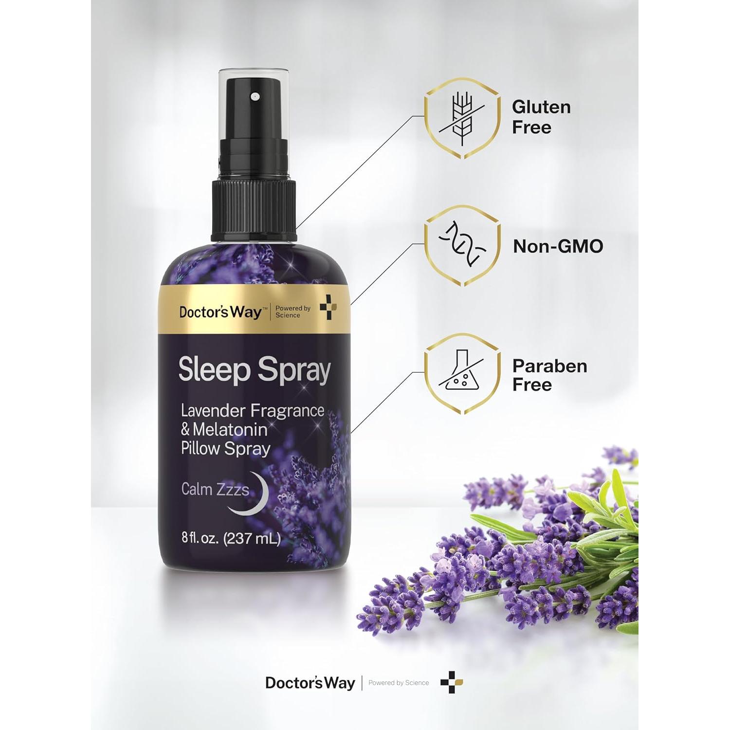 Spray para dormir Doctor's Way 236 ml con Lavanda y Melatonina