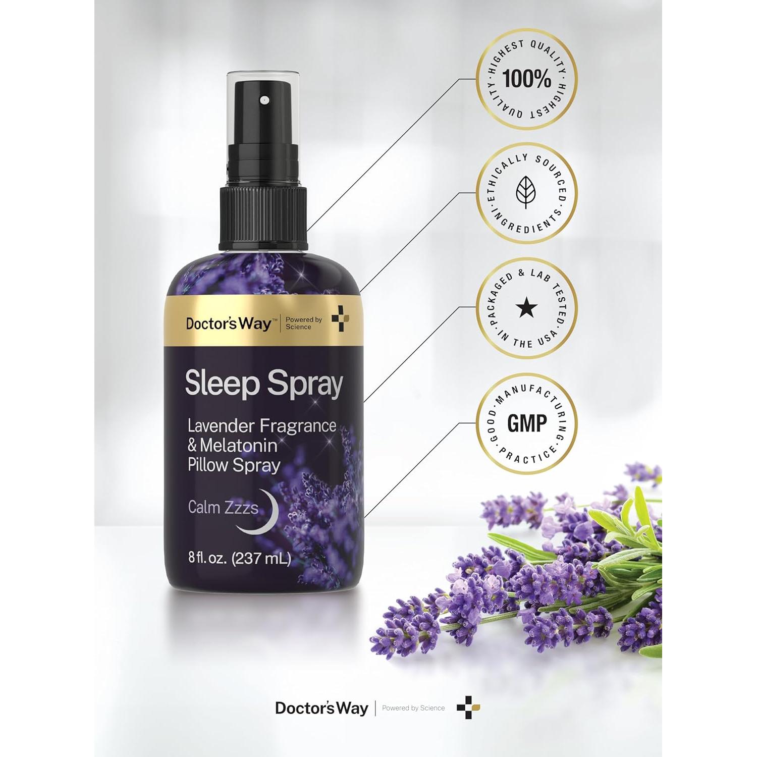 Spray para dormir Doctor's Way 236 ml con Lavanda y Melatonina