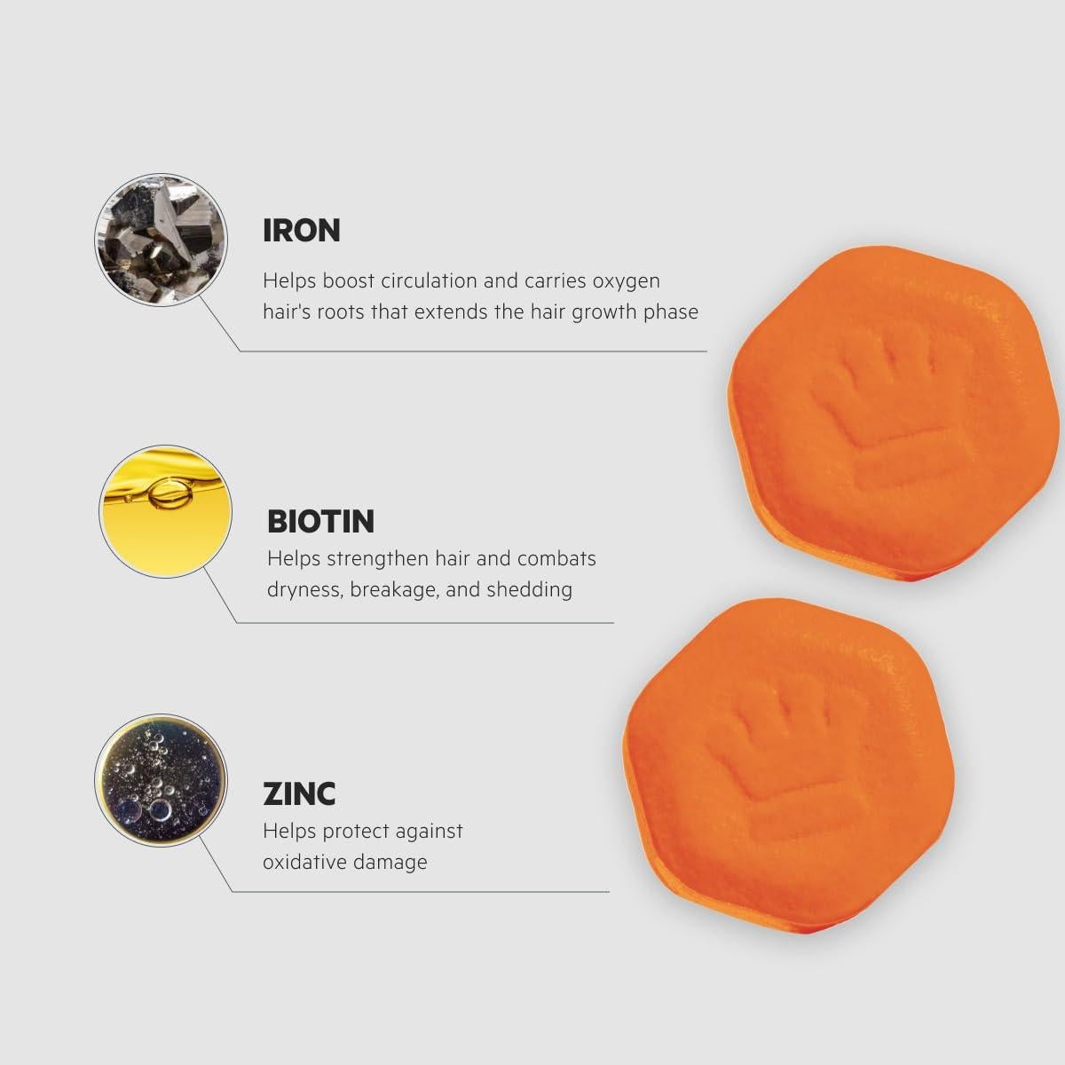 Tabletas Revita DS Labs - Suplemento para Cabello Saludable 30 Unidades