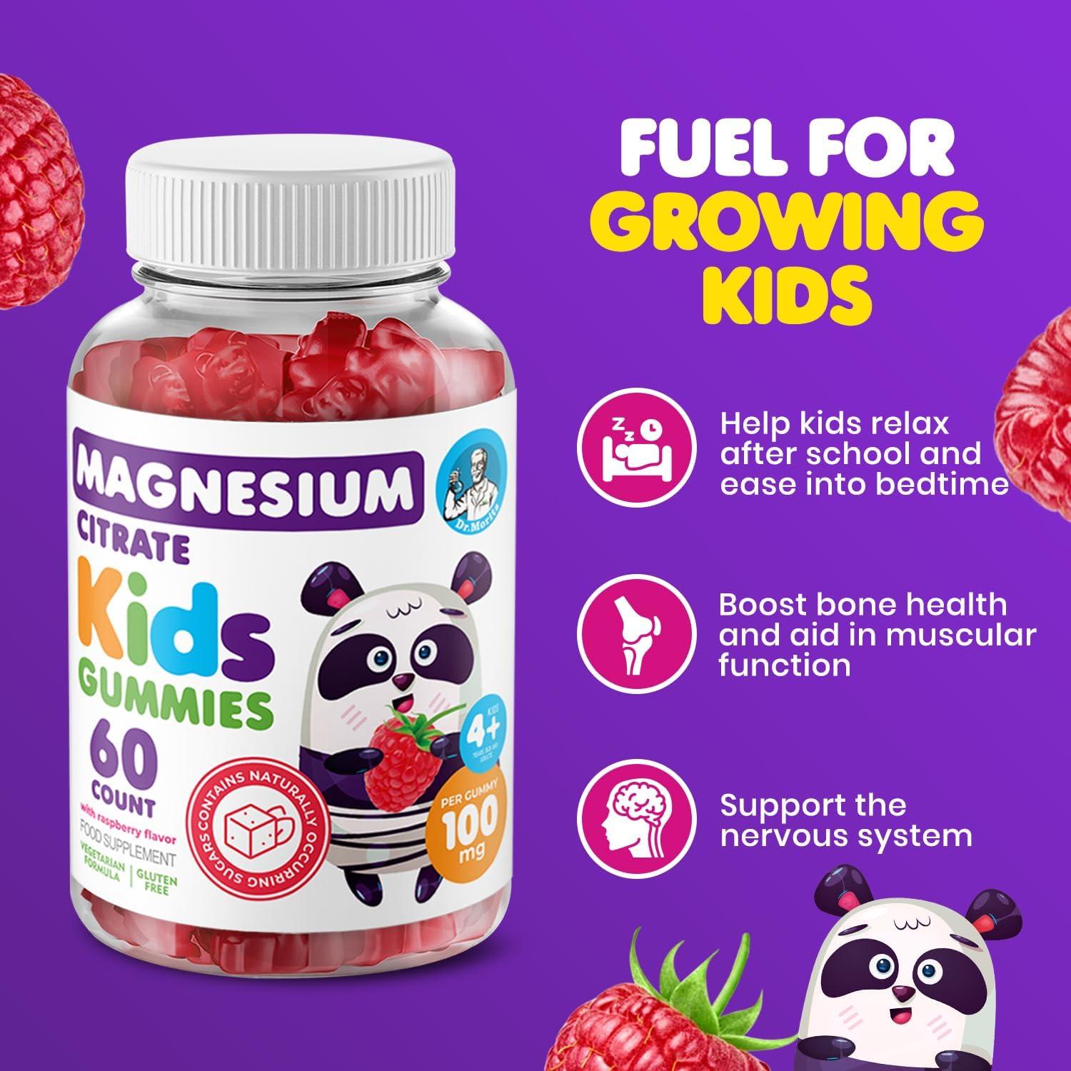 Gomas de Magnesio Calm Dr. Moritz para Niños y Adultos 60 Unidades