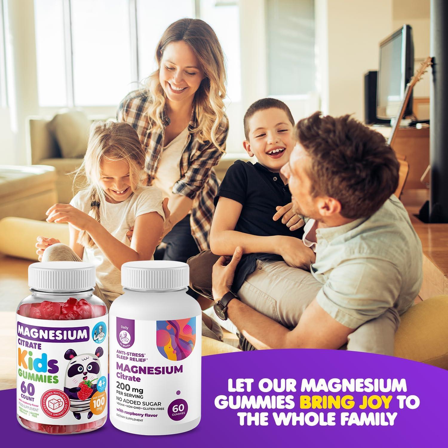 Gomas de Magnesio Calm Dr. Moritz para Niños y Adultos 60 Unidades