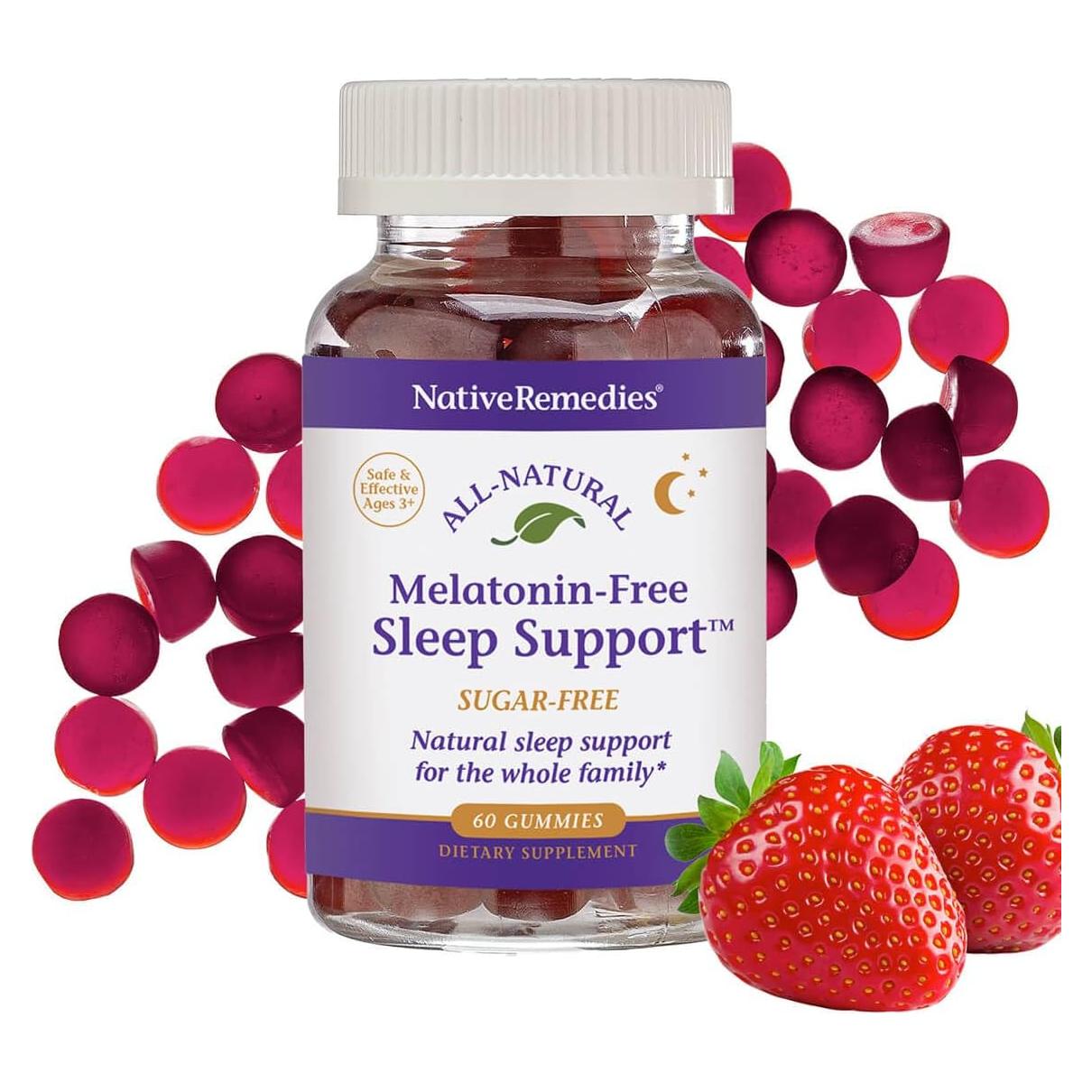 Gomitas para dormir Native Remedies sin melatonina - 60 unidades