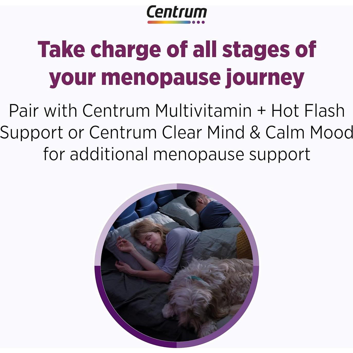 Tabletas Centrum Sueño Tranquilo Menopausia 28 Unidades