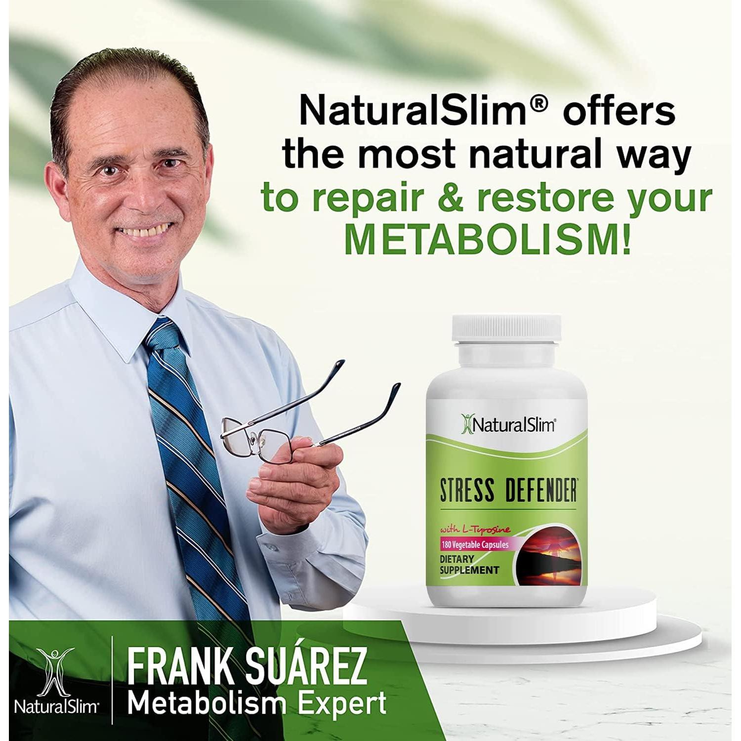 Suplemento NaturalSlim Alivio Estrés 180 Cápsulas Vegetales